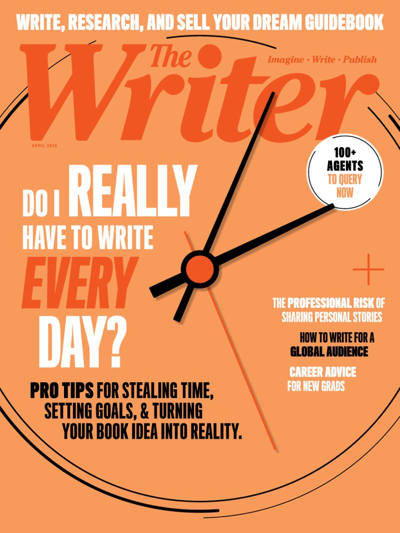 The-Writer April 01, 2019 Issue Cover