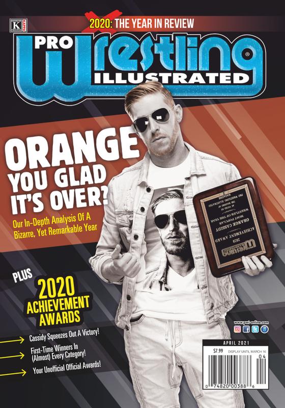 Pro-Wrestling-Illustrated April 01, 2021 Issue Cover