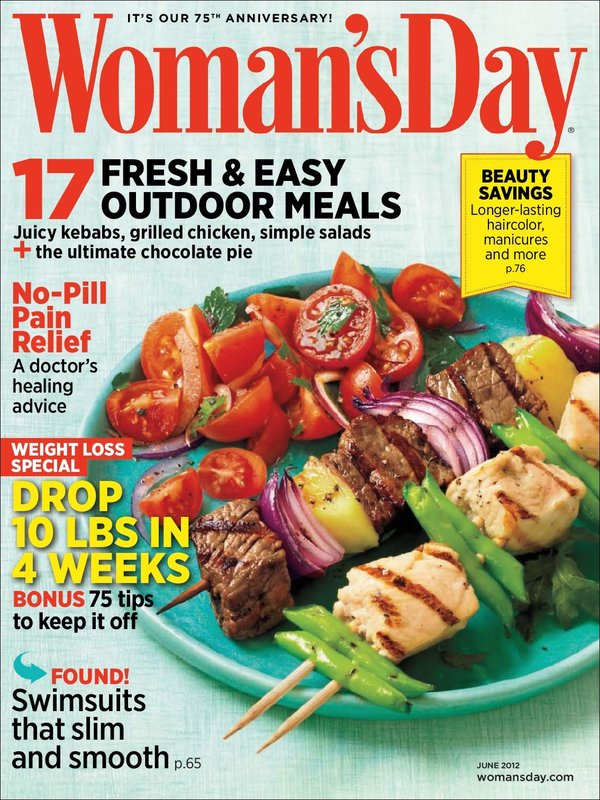 Womans-Day June 01, 2012 Issue Cover