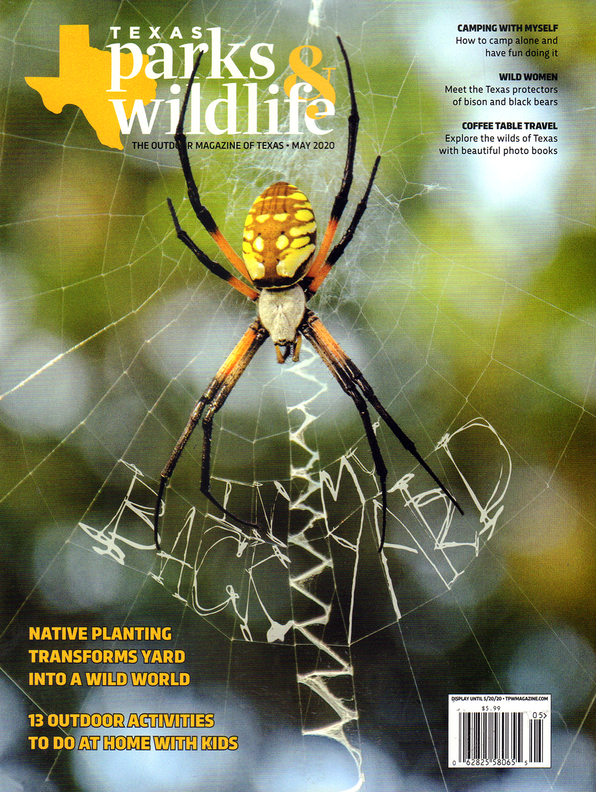 Texas-Parks-and-Wildlife May 01, 2020 Issue Cover