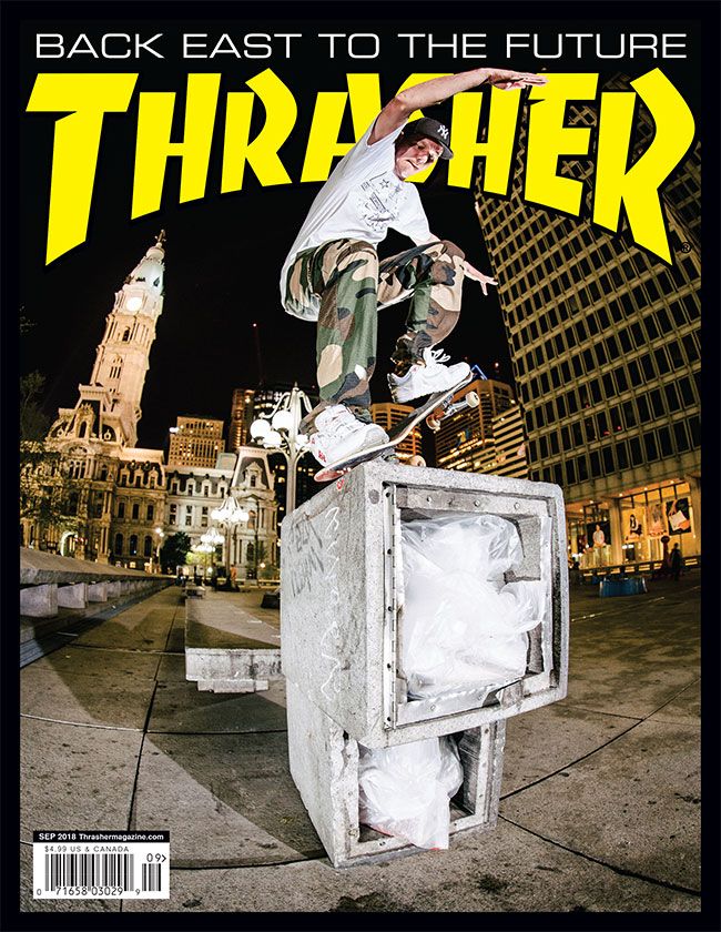 Thrasher September 01, 2018 Issue Cover
