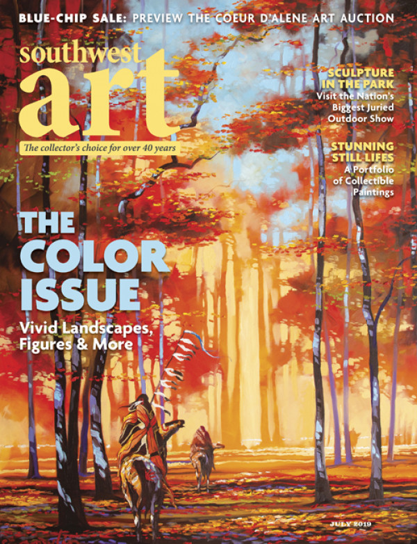Southwest-Art July 01, 2019 Issue Cover