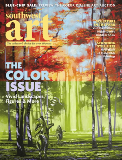 Southwest Art July 01, 2019 Issue Cover