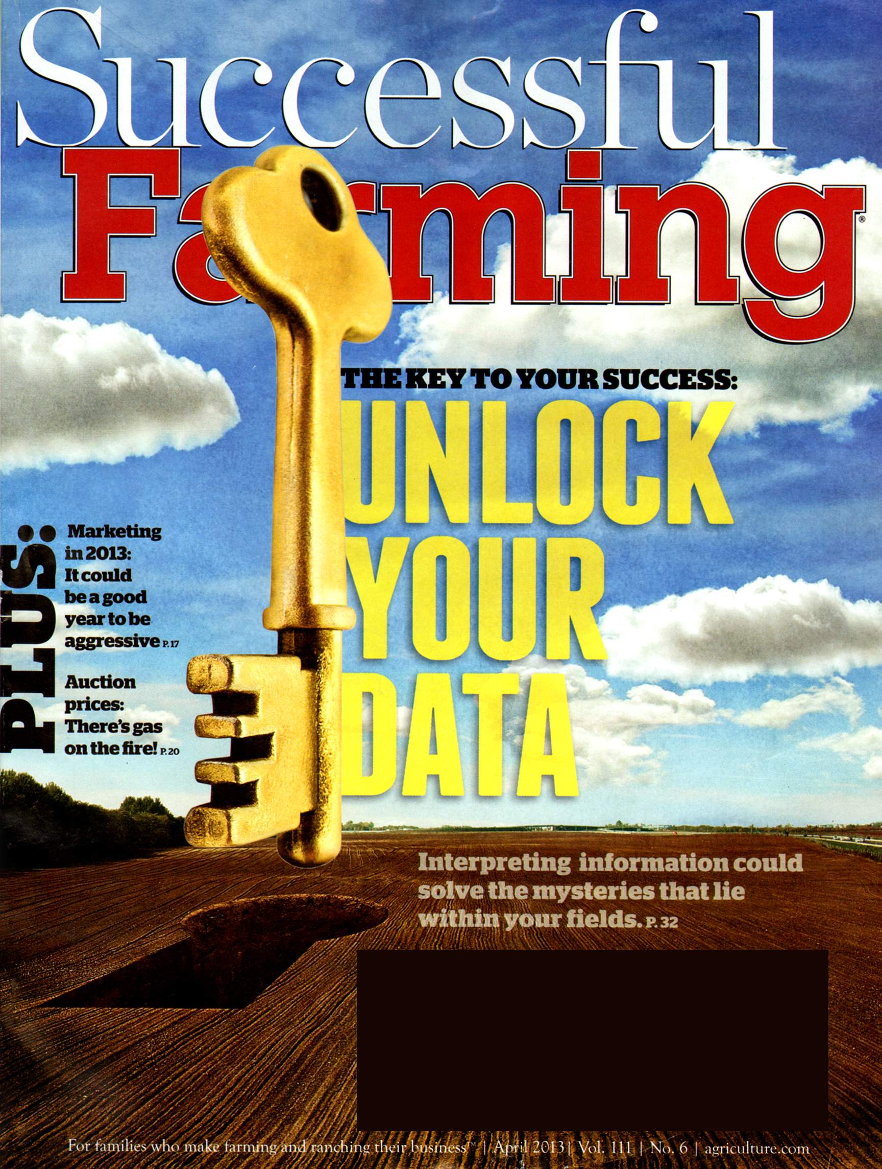 Successful-Farming April 01, 2013 Issue Cover
