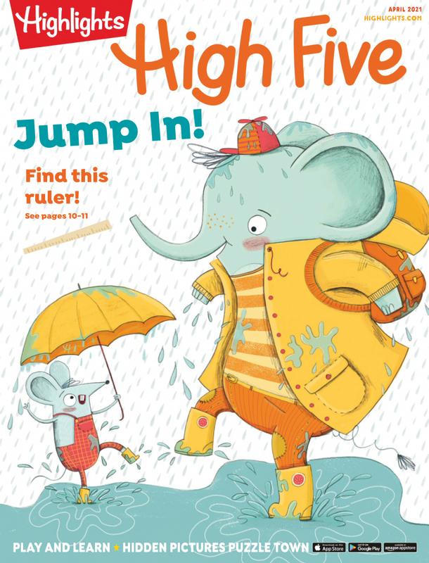 Highlights-High-Five April 01, 2021 Issue Cover