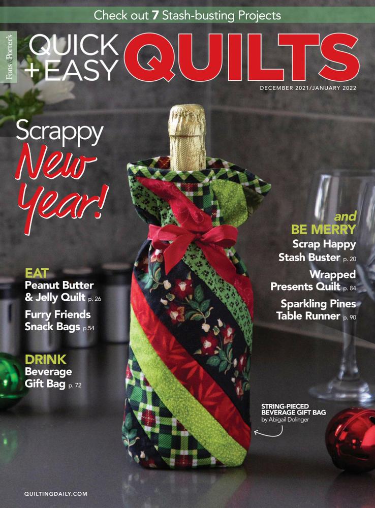 Quick-and-Easy-Quilts December 01, 2021 Issue Cover
