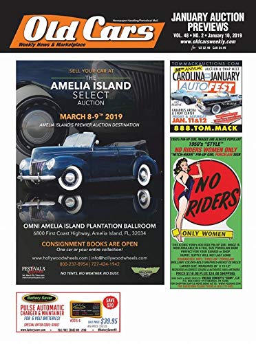 Old-Cars January 10, 2019 Issue Cover