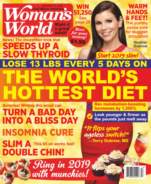 Womans-World December 31, 2018 Issue Cover