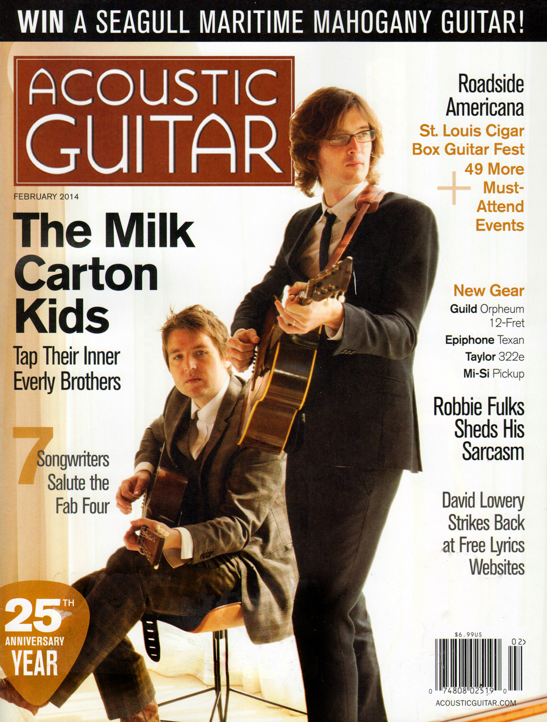 Acoustic-Guitar February 01, 2014 Issue Cover