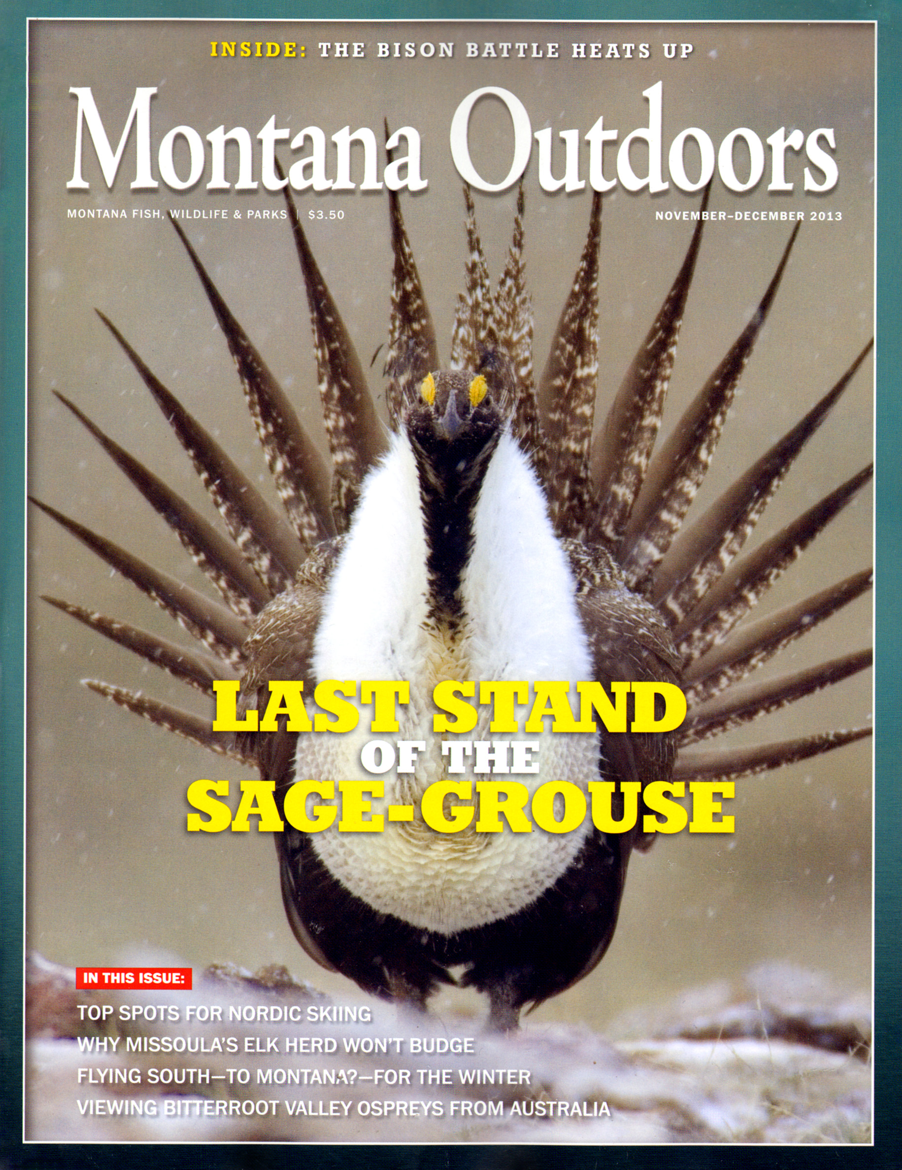 Montana-Outdoors November 01, 2013 Issue Cover