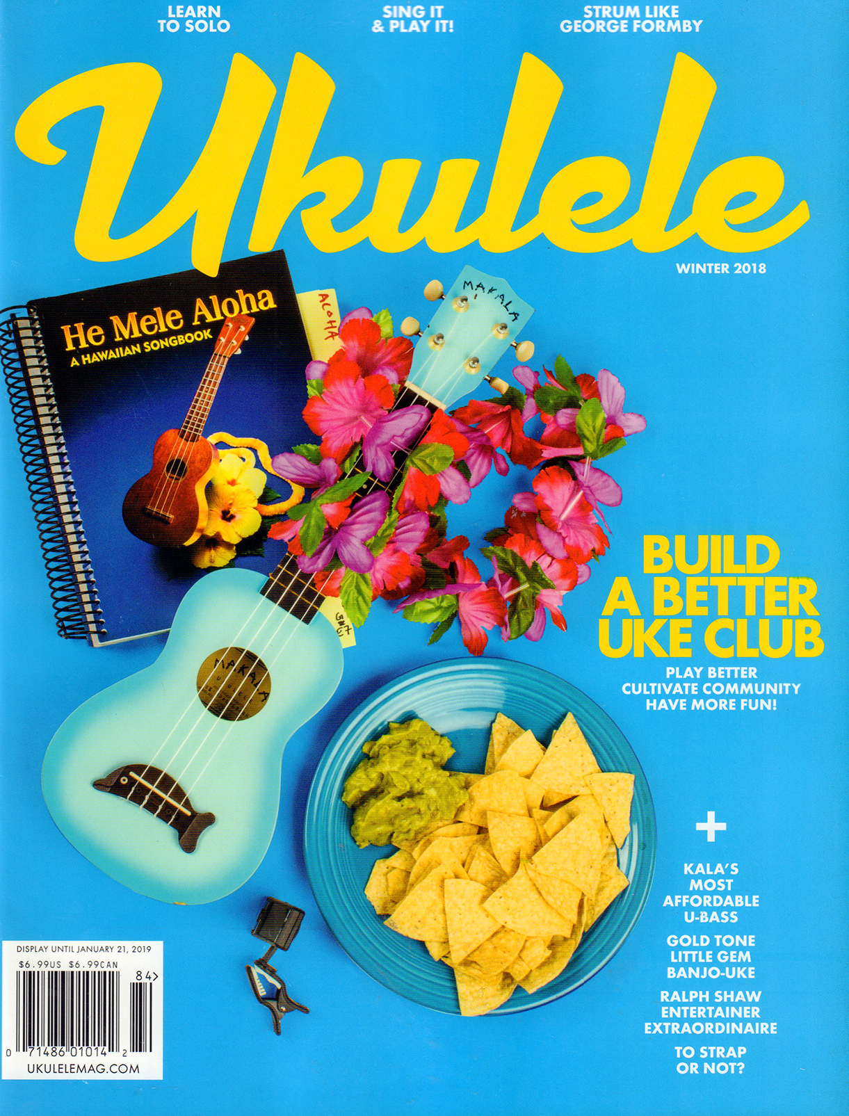 Ukulele December 01, 2018 Issue Cover