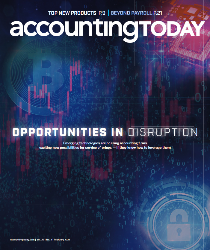 Accounting-Today February 01, 2022 Issue Cover