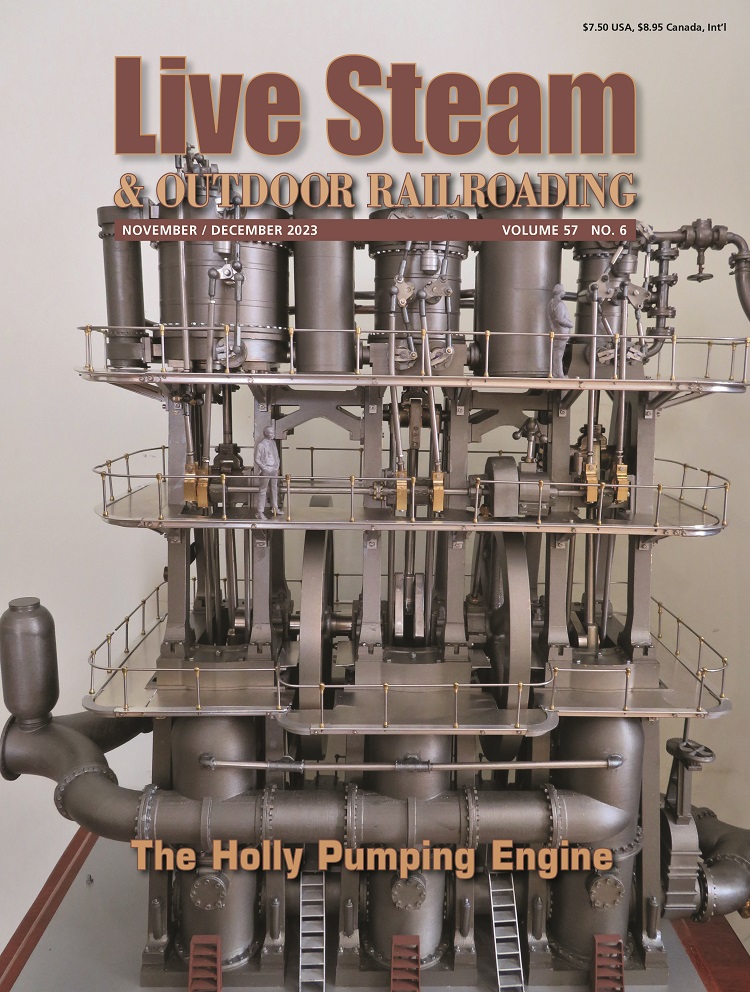Live-Steam-and-Railroading November 01, 2023 Issue Cover