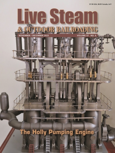 Live Steam & Railroading November 01, 2023 Issue Cover