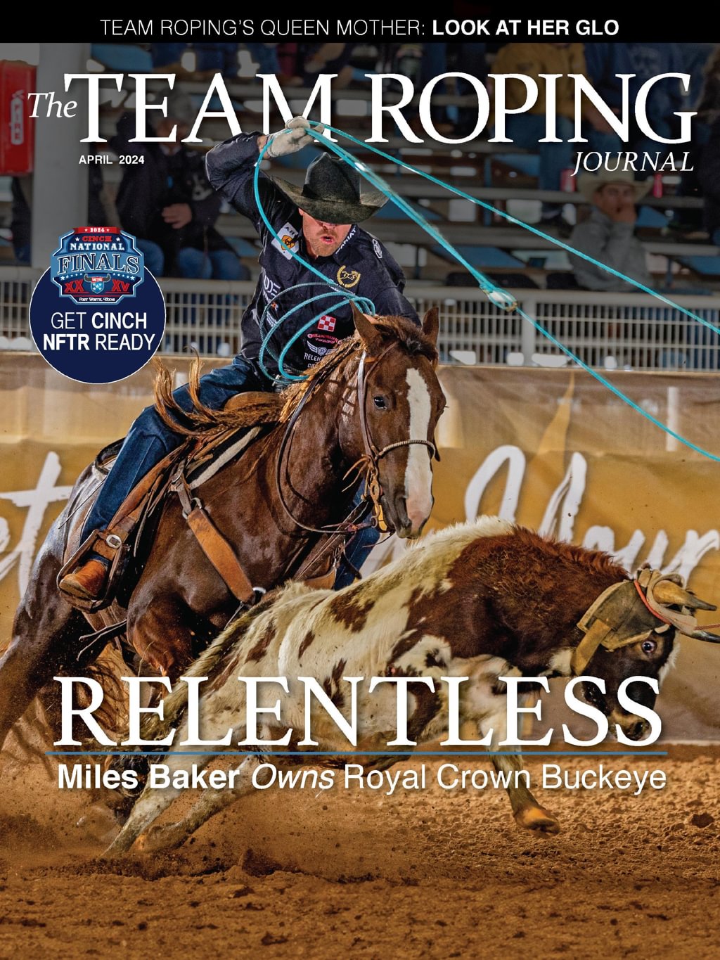 The-Team-Roping-Journal April 01, 2024 Issue Cover