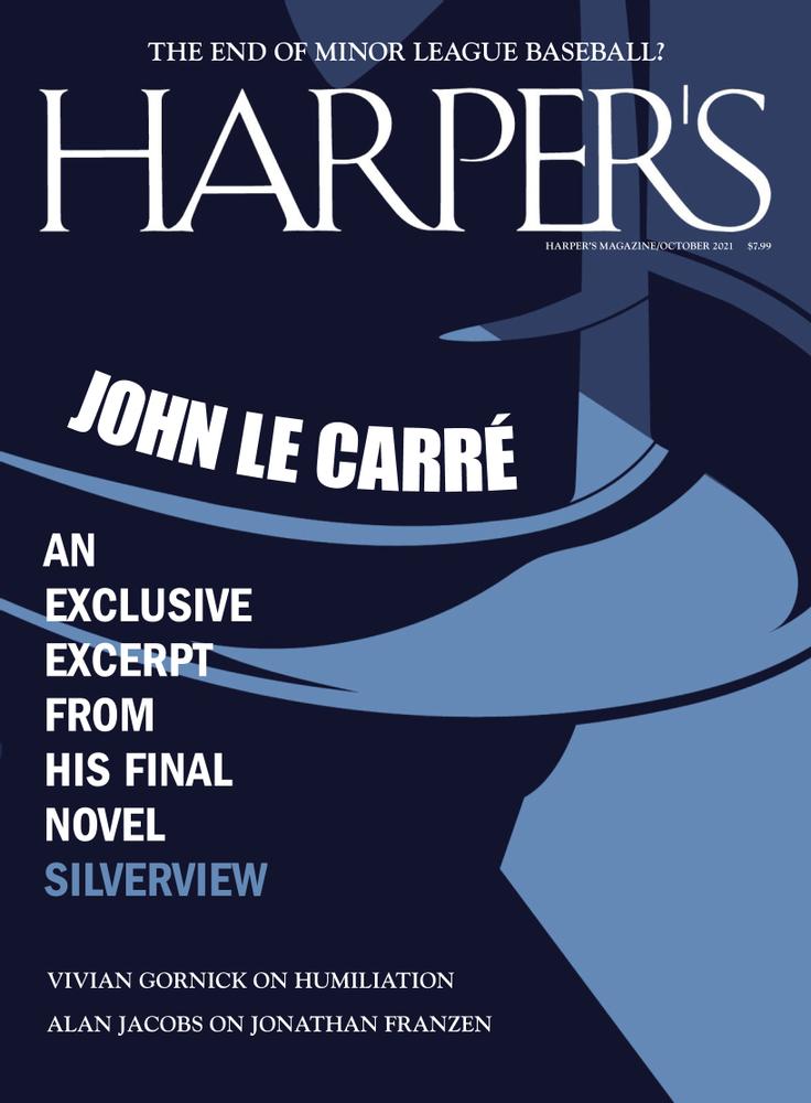 Harpers October 01, 2021 Issue Cover