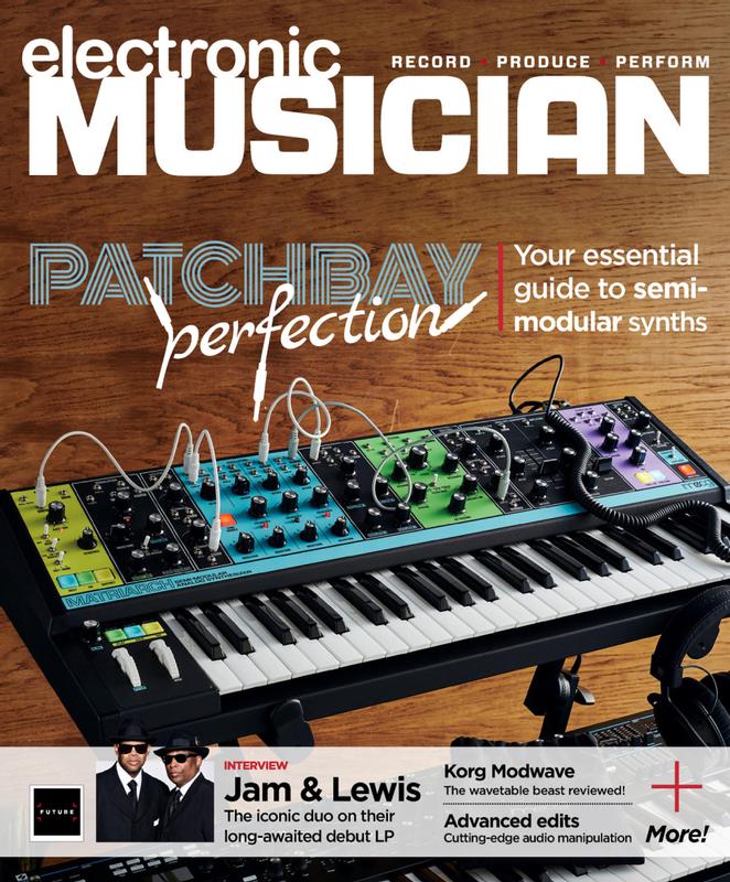 Electronic-Musician October 01, 2021 Issue Cover