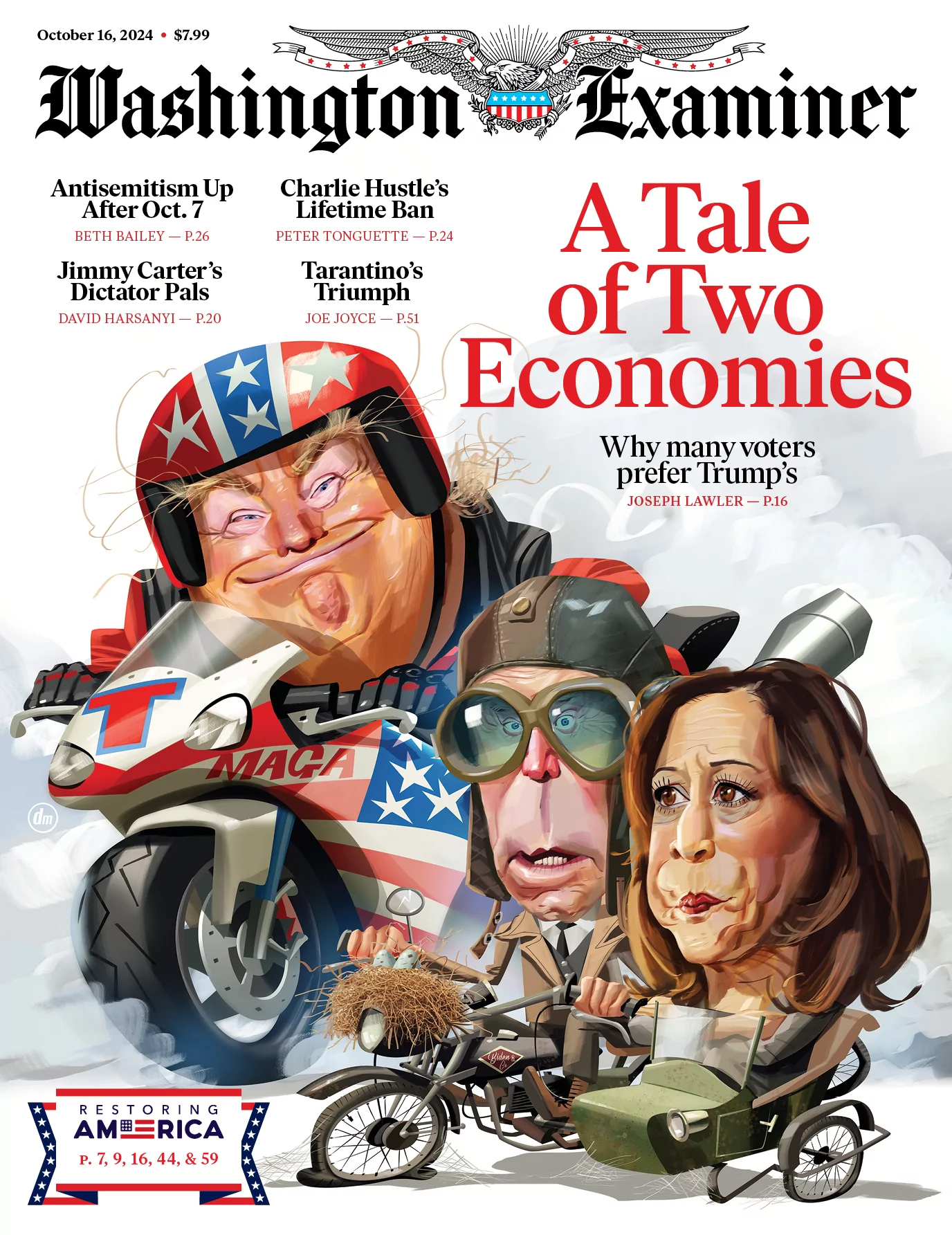 Washington-Examiner October 16, 2024 Issue Cover