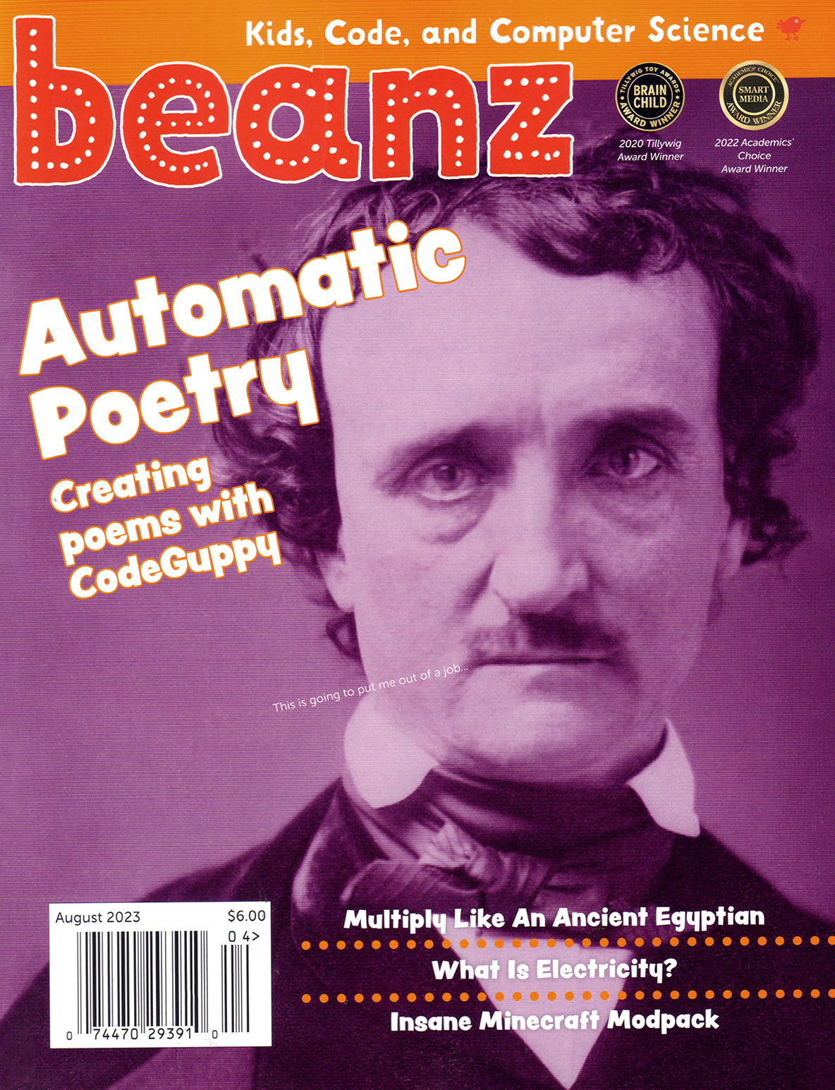 Beanz August 01, 2023 Issue Cover