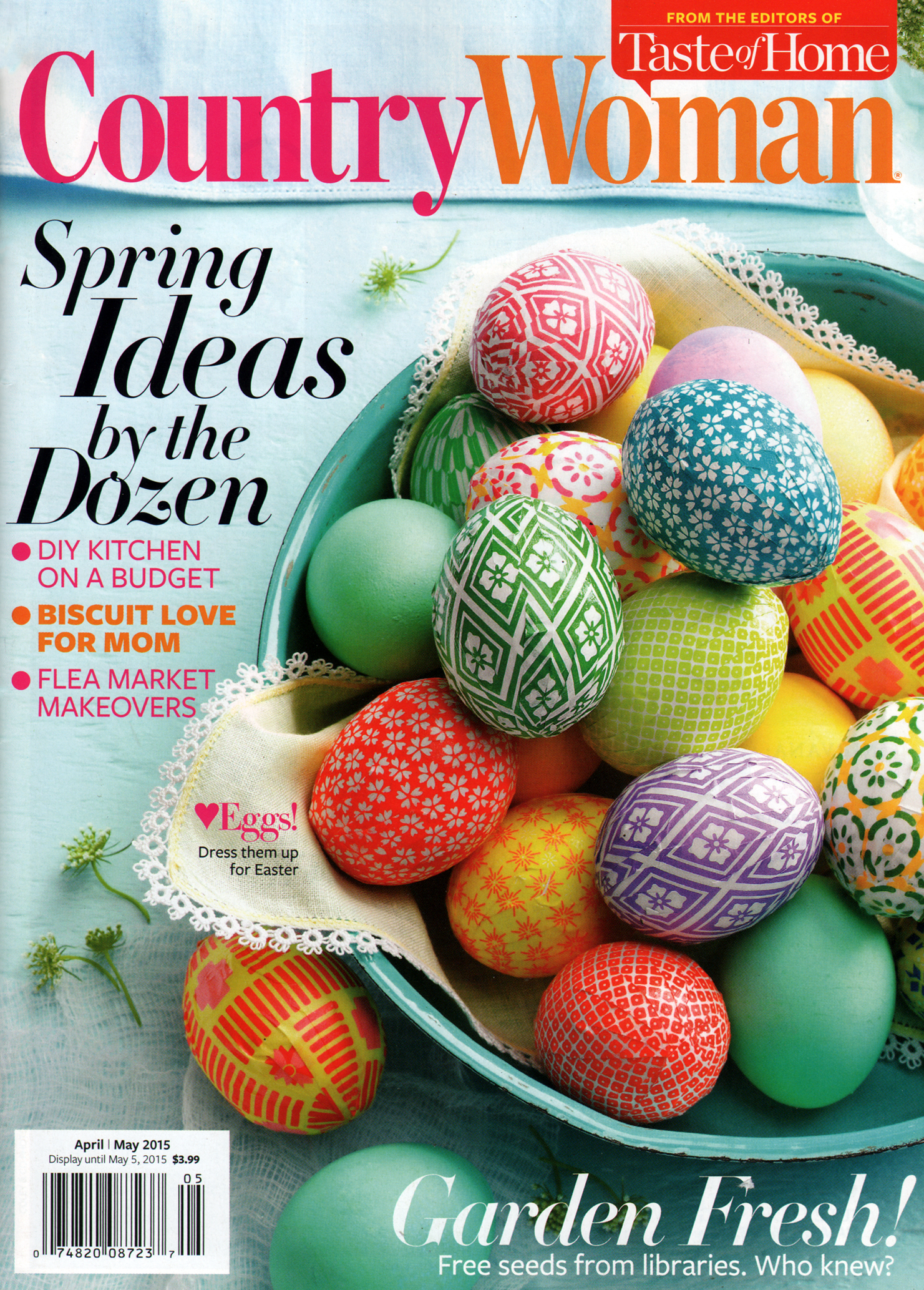 Country-Woman April 01, 2015 Issue Cover