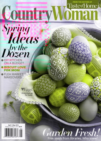 Country Woman April 01, 2015 Issue Cover