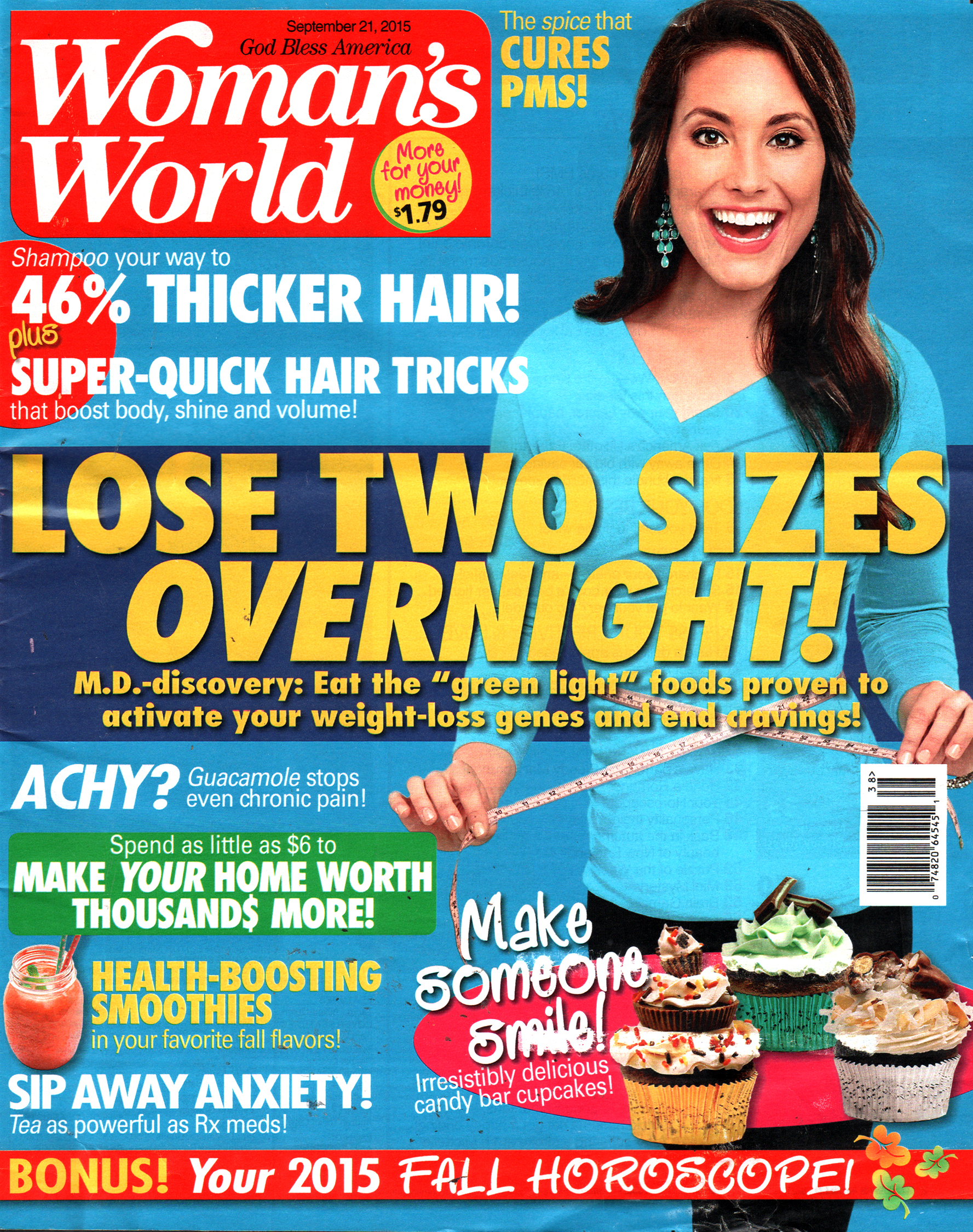 Womans-World September 21, 2015 Issue Cover