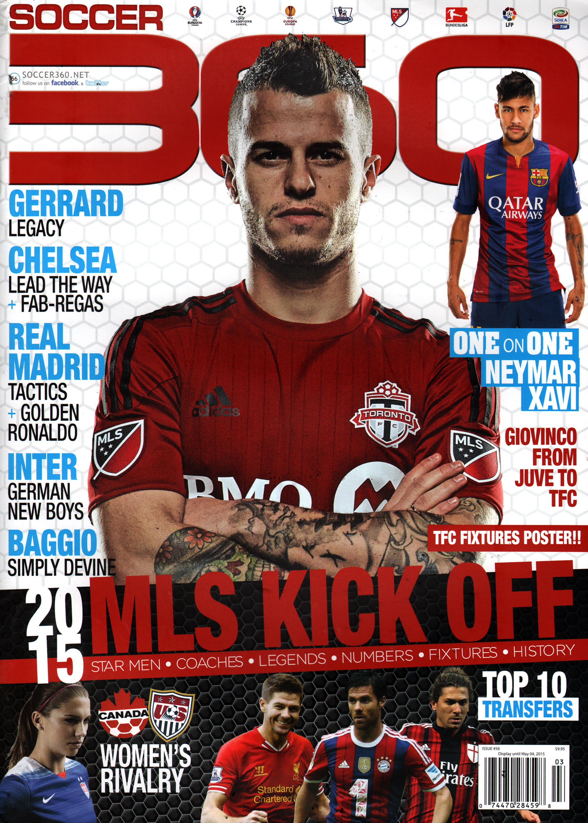 Soccer-360 March 01, 2015 Issue Cover