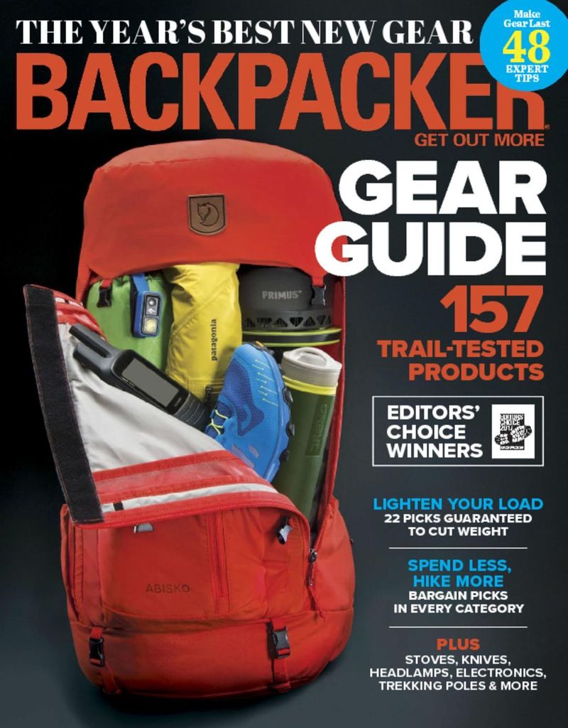 Backpacker April 01, 2017 Issue Cover