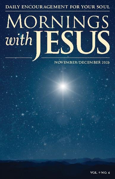 Mornings-with-Jesus November 01, 2023 Issue Cover