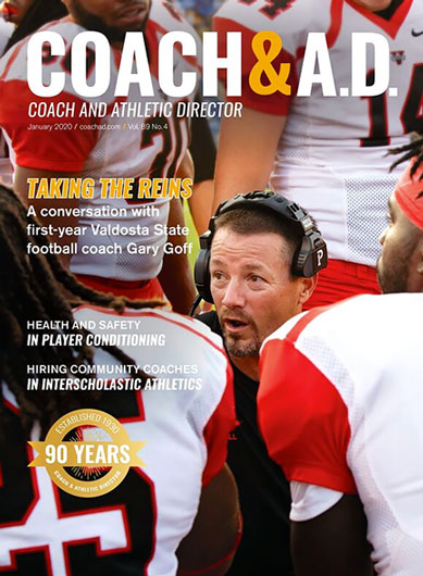 Coach-and-Athletic-Director January 01, 2020 Issue Cover
