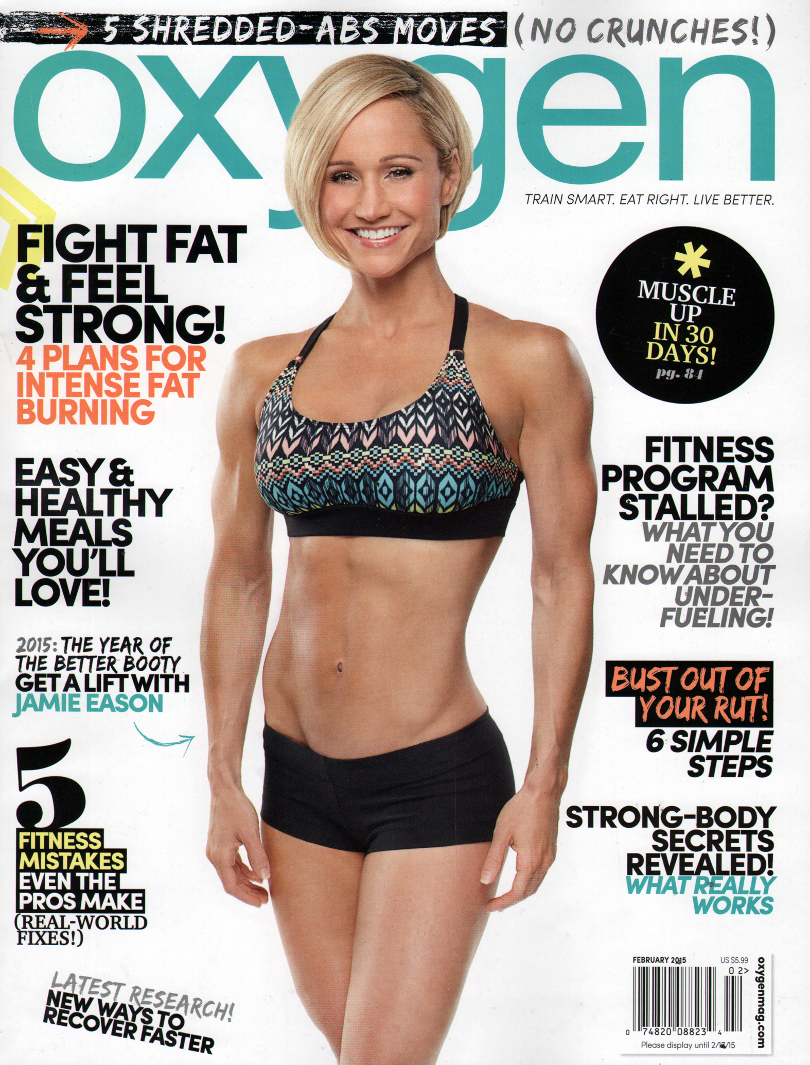 Oxygen February 01, 2015 Issue Cover