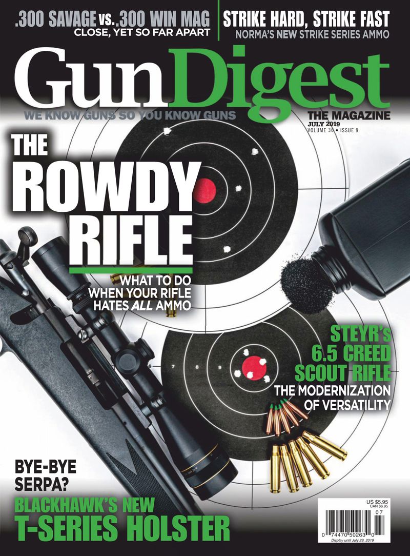 Gun-Digest July 01, 2019 Issue Cover