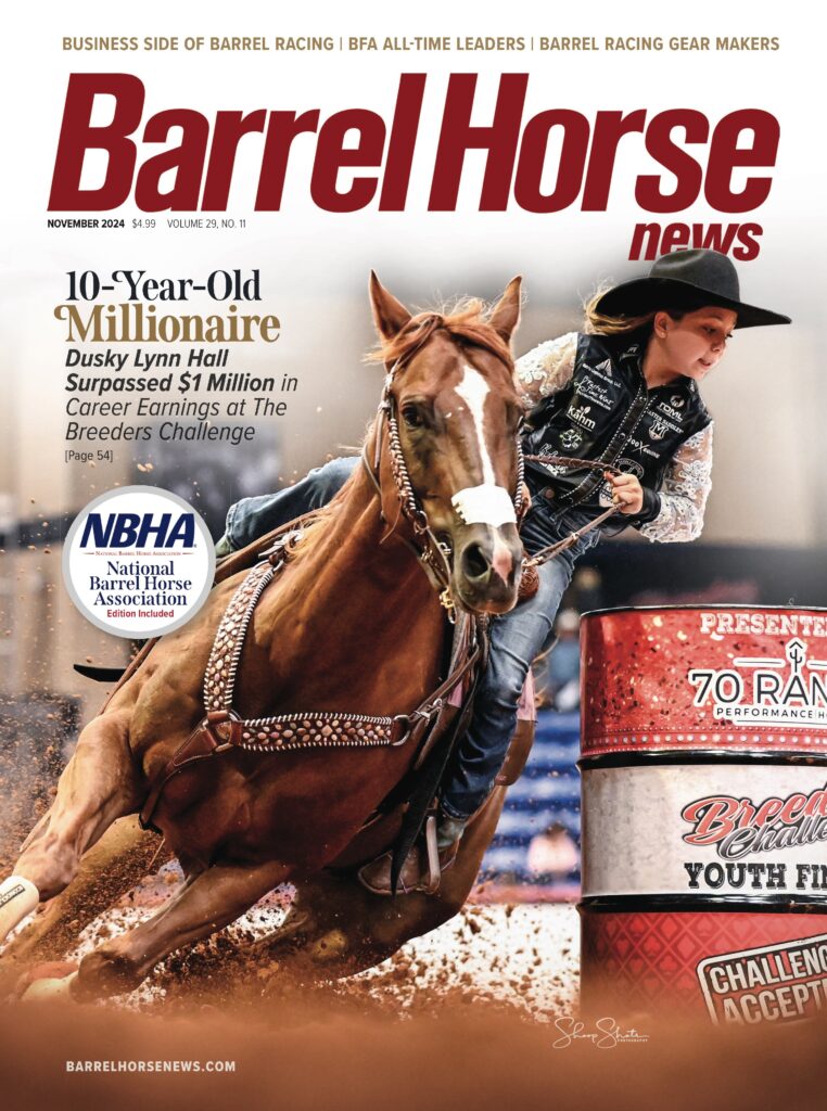 Barrel-Horse-News November 01, 2024 Issue Cover
