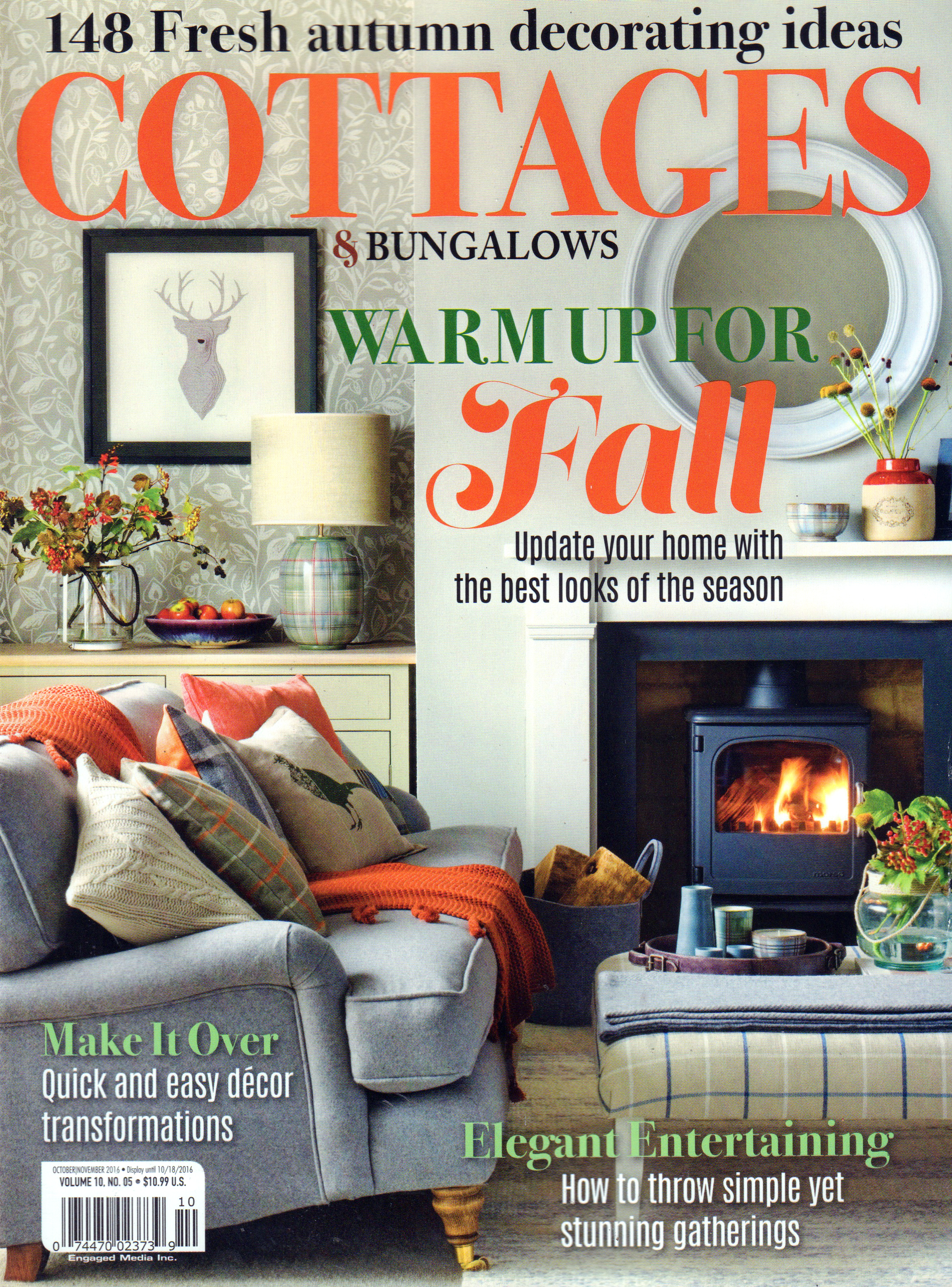 Cottages-and-Bungalows October 01, 2016 Issue Cover