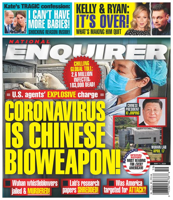 National-Enquirer May 11, 2020 Issue Cover