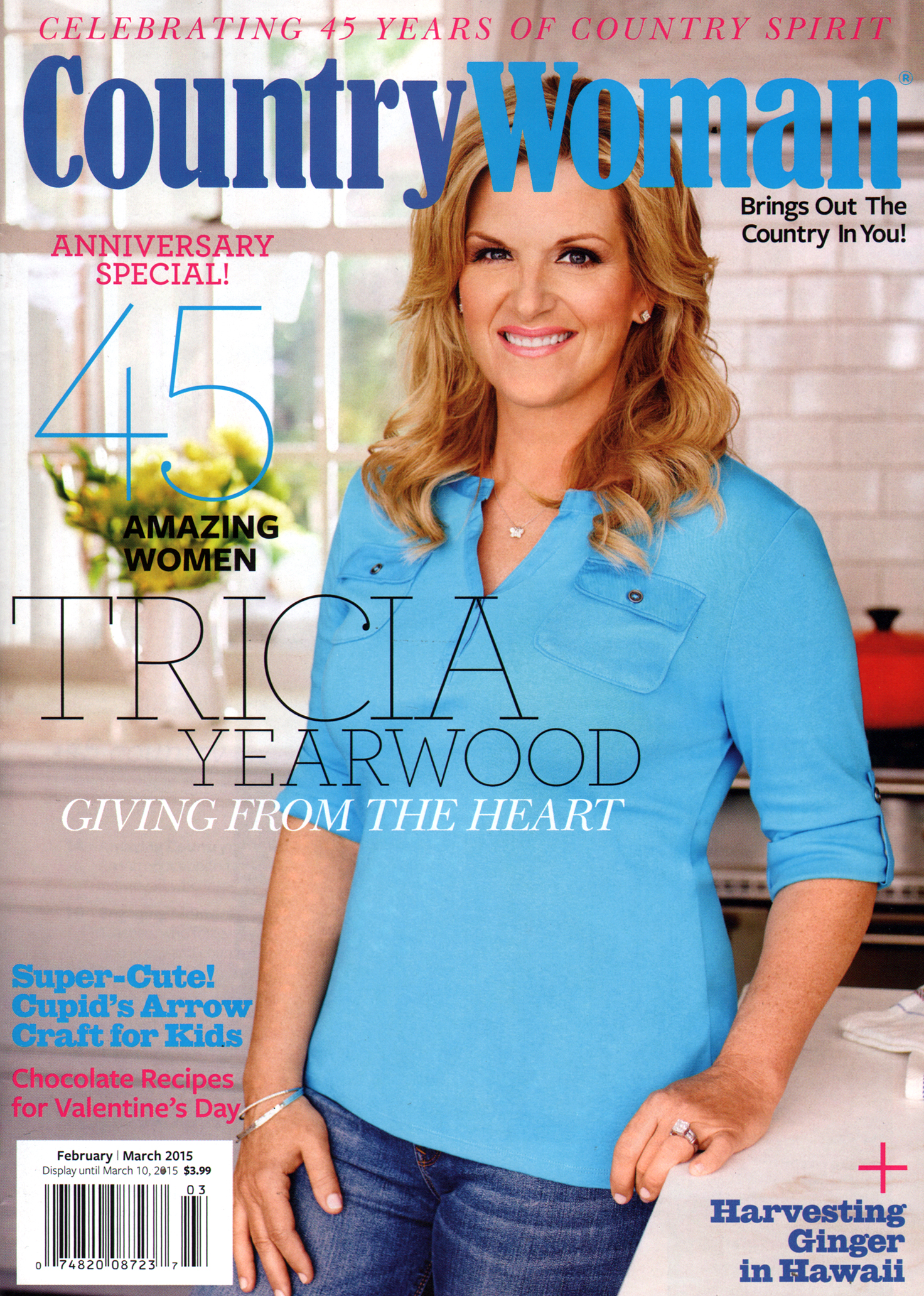 Country-Woman February 01, 2015 Issue Cover