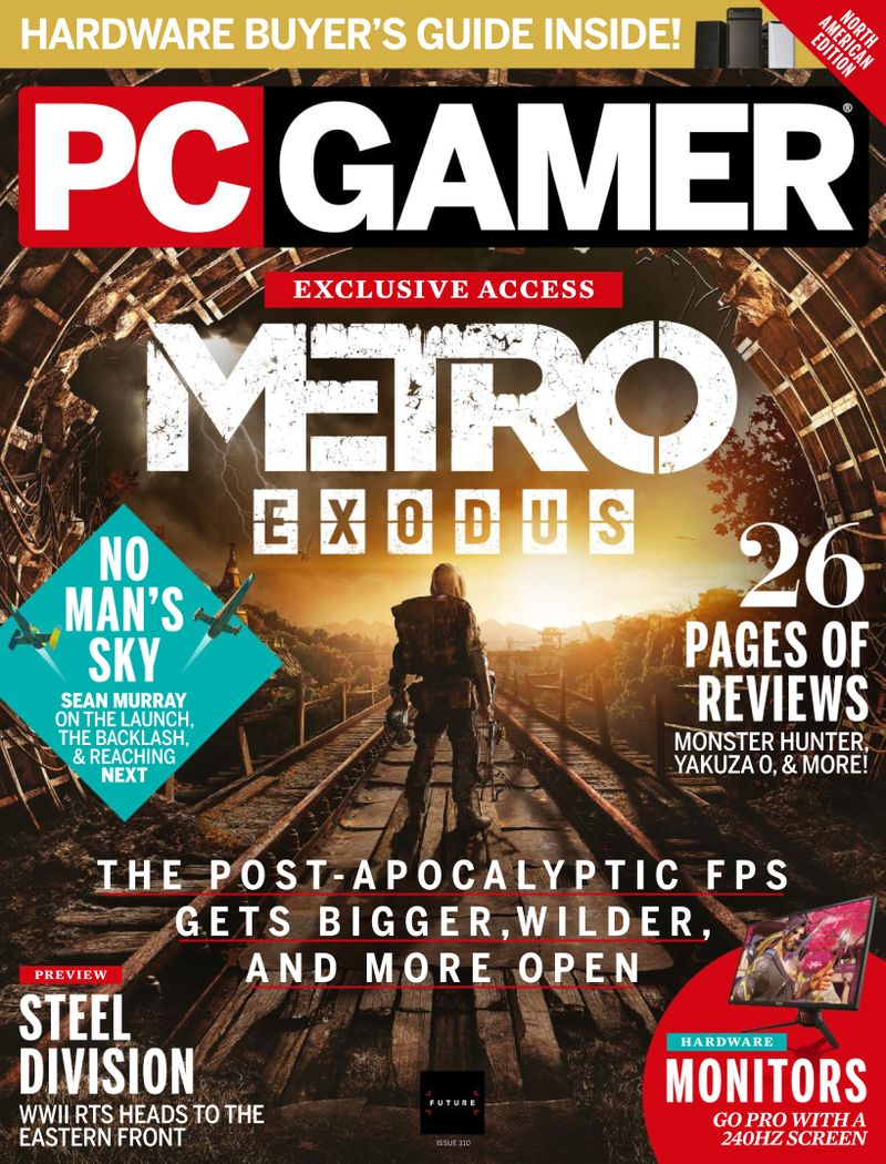 PC-Gamer-(US-Edition) November 01, 2018 Issue Cover