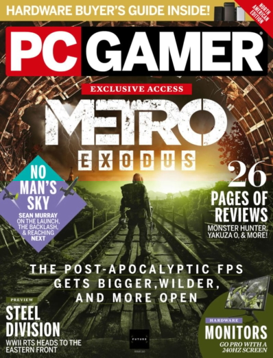 PC Gamer (US Edition) November 01, 2018 Issue Cover