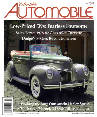 Collectible Automobile February 01, 2017 Issue Cover