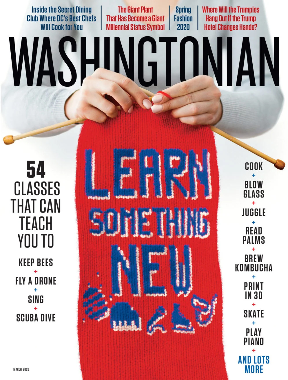 Washingtonian March 01, 2020 Issue Cover