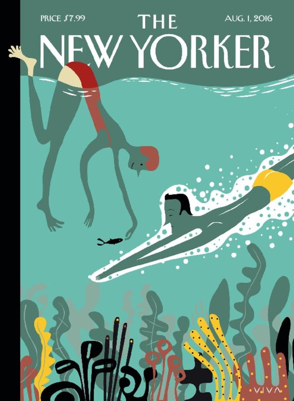 The-New-Yorker August 01, 2016 Issue Cover