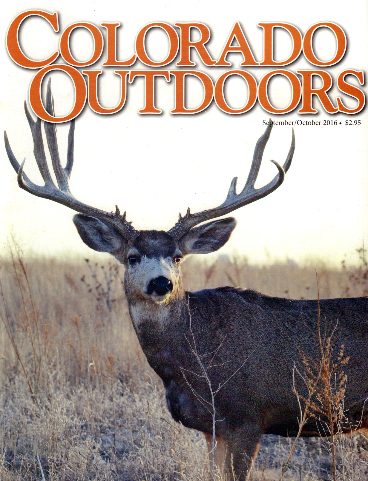 Colorado-Outdoors September 01, 2016 Issue Cover