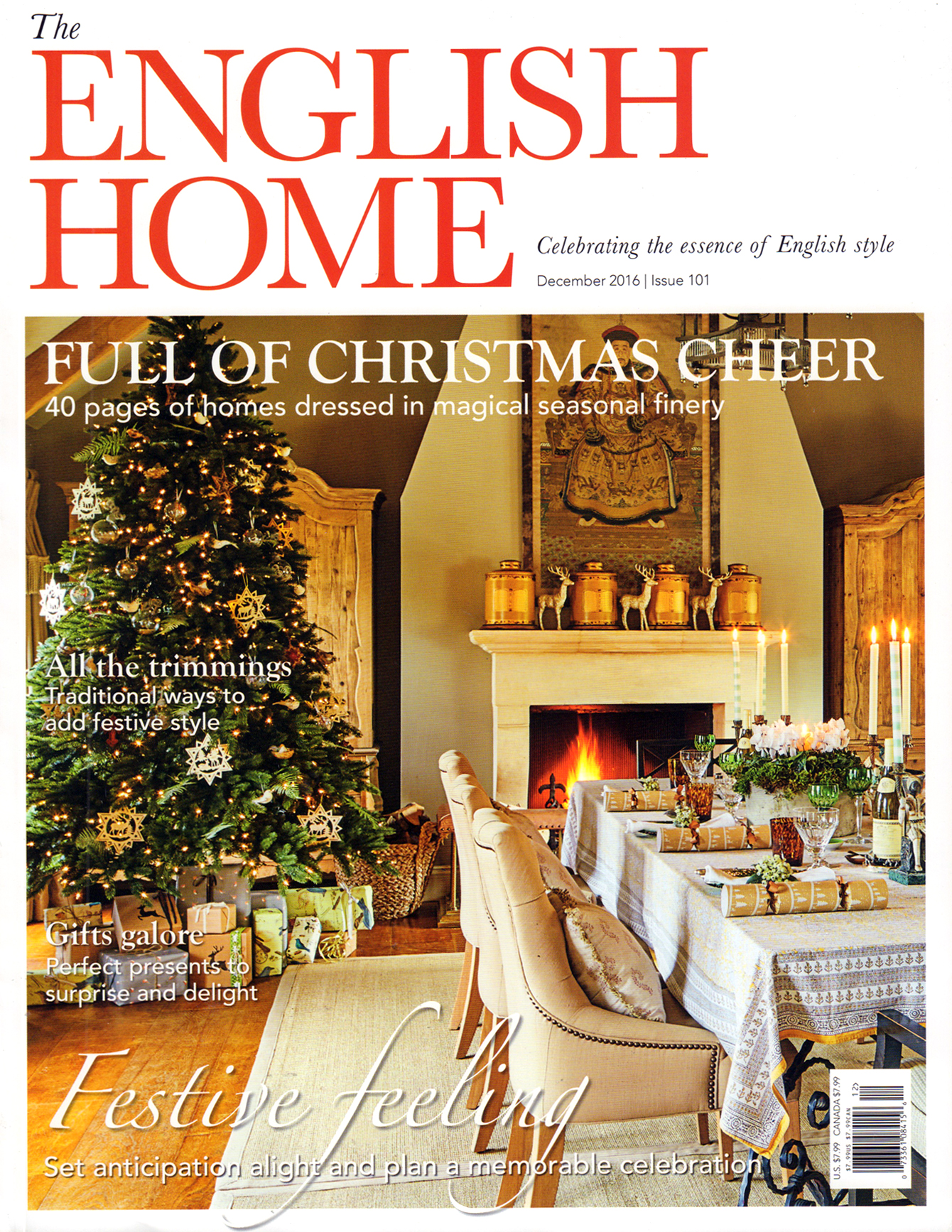 The-English-Home December 01, 2016 Issue Cover