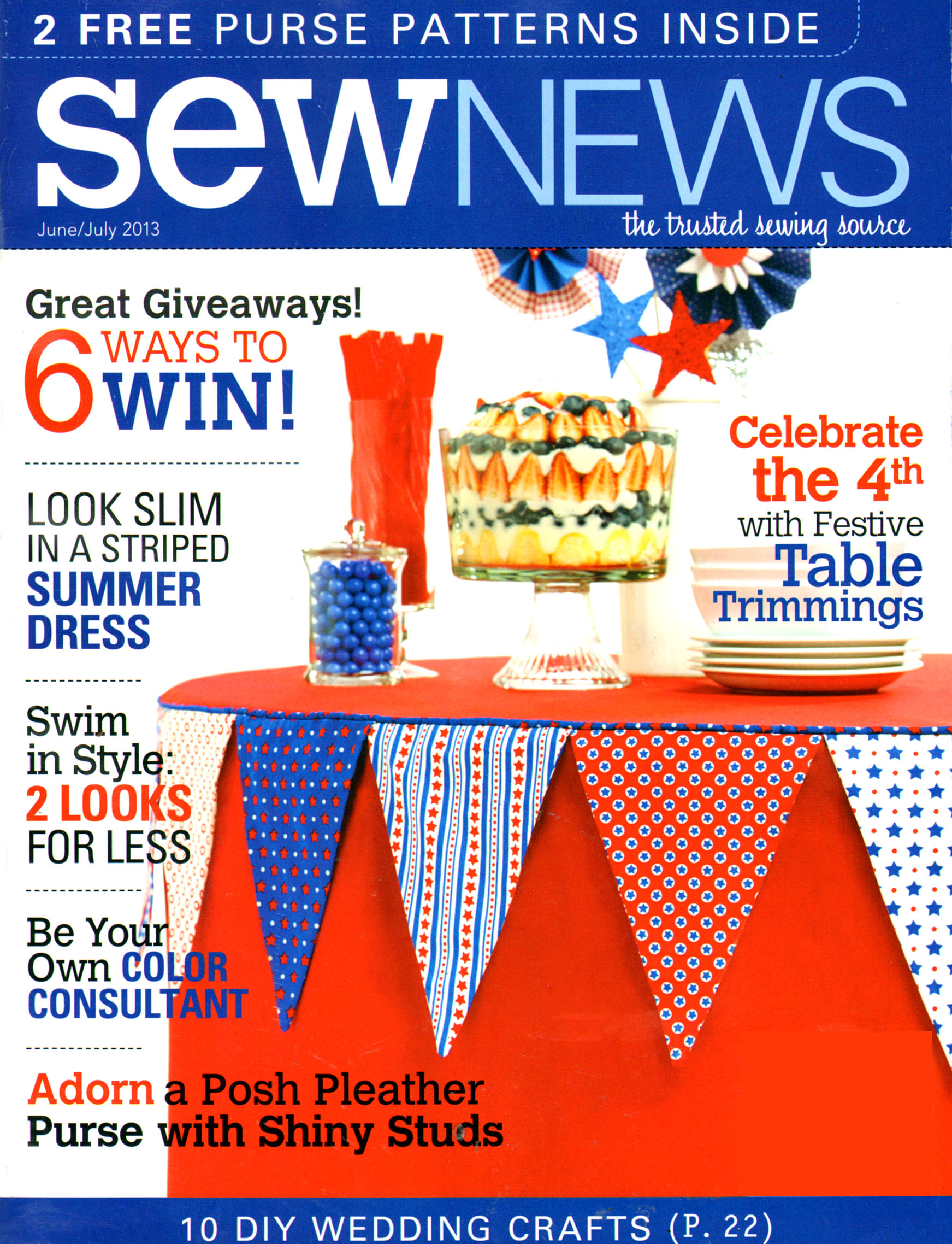 Sew-News June 01, 2013 Issue Cover