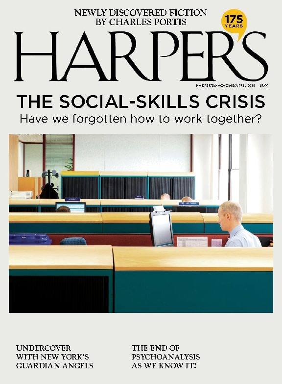 Harpers April 01, 2025 Issue Cover