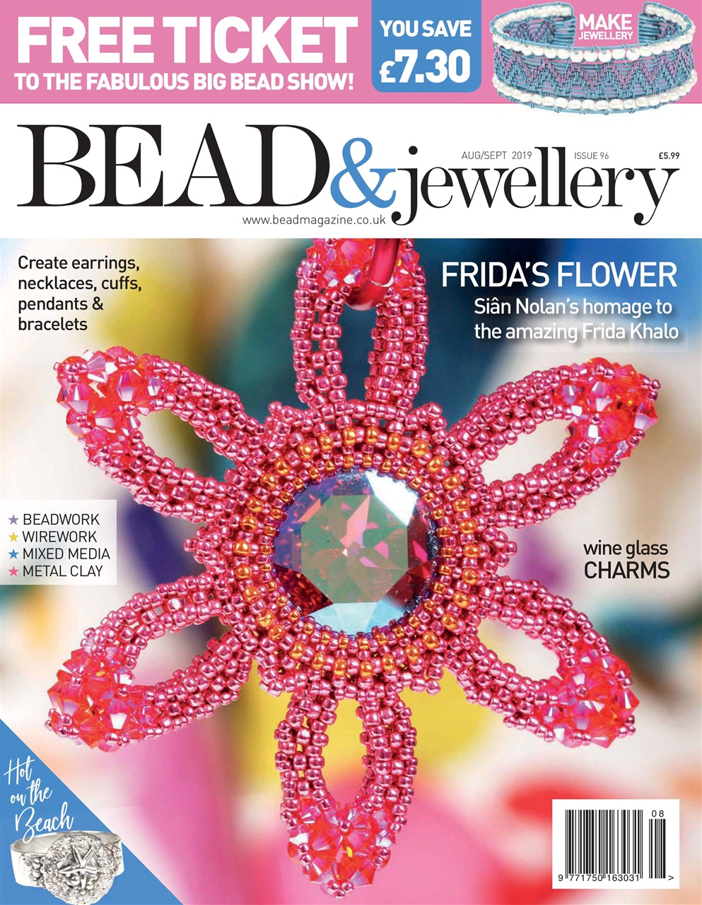 Bead-and-Jewellery August 01, 2019 Issue Cover
