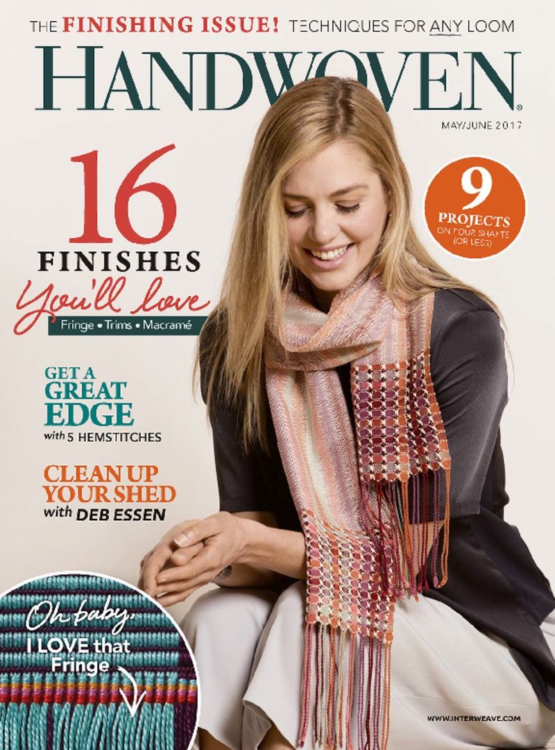 Handwoven May 01, 2017 Issue Cover