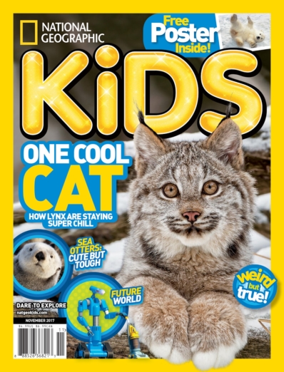 National Geographic Kids November 01, 2017 Issue Cover