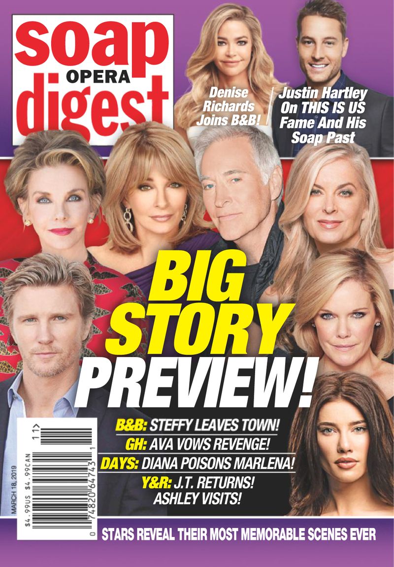 soap-opera-digest March 18, 2019 Issue Cover