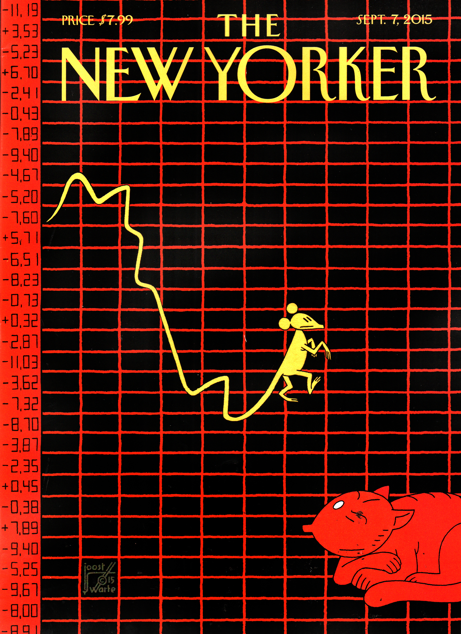 The-New-Yorker September 07, 2015 Issue Cover